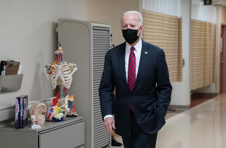 El presidente Biden acostumbraba a visitar el Hospital Walter Reed durante su época como vicepresidente en la Administración Obama. 
