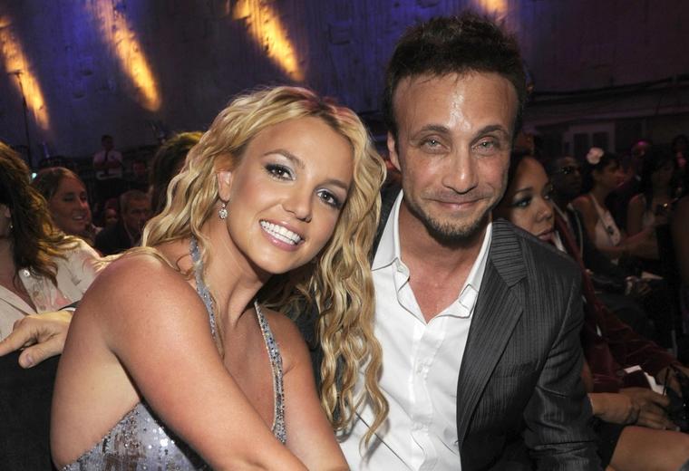 Britney Spears y Larry Rudolph