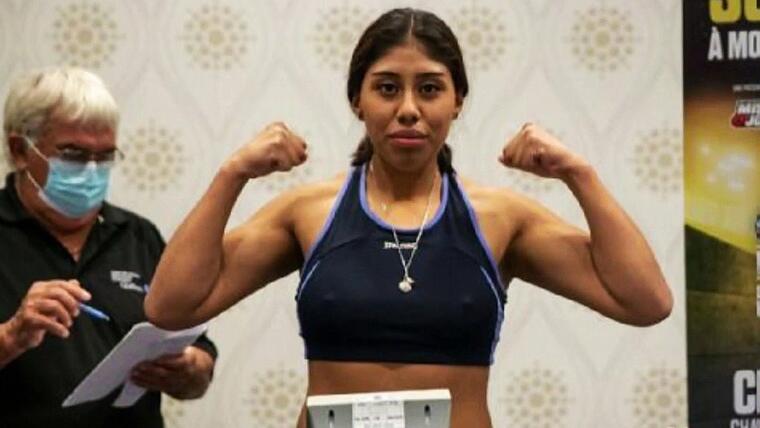 Boxeadora Jeanette Zacarías