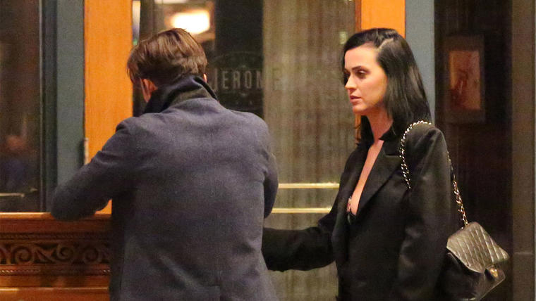 EXCLUSIVE Katy Perry & Orlando Bloom Dress to Impress at the Hotel Jerome