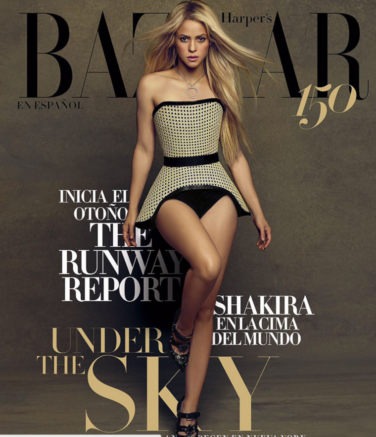 Shakira aparece en la portada de una revista (FOTOS)