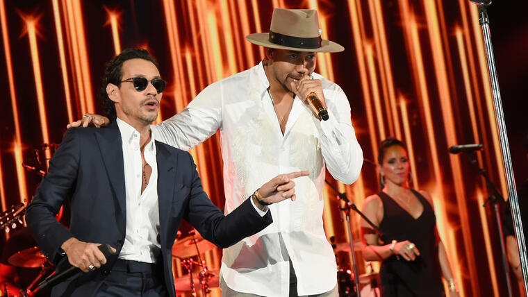 Marc Anthony y Romeo Santos One Voice: Somos Live! A Concert For Disaster Relief - Miami
