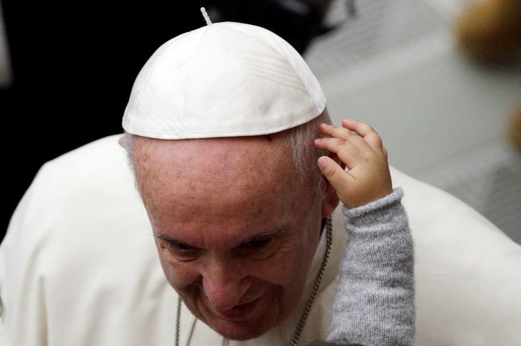 El Papa Francisco en el Vaticano, el domingo 16 de diciembre.