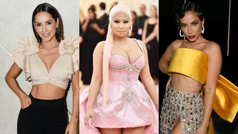 Carmen Villalobos, Nicki Minaj y Anitta