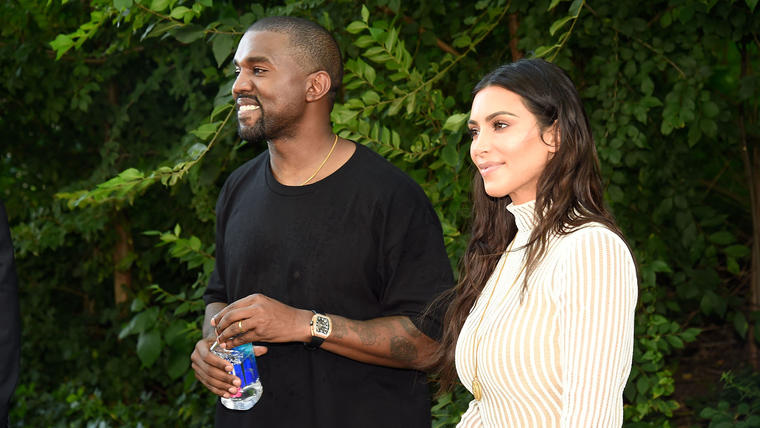 Kanye West y Kim Kardashian NY 2016