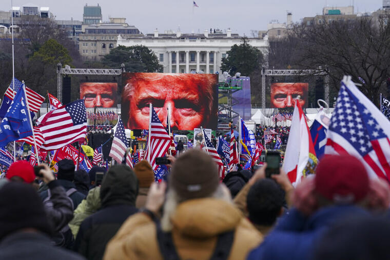 El mitin de seguidores de Trump en Washington el 6 de enero 