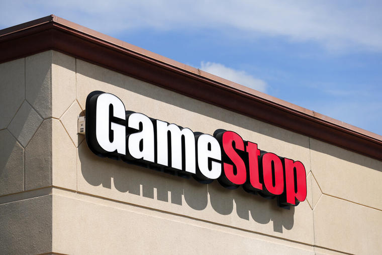 Imagen de archivo de una tienda de Gamestop