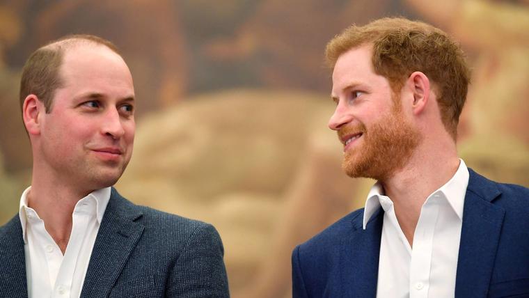 El príncipe William y el príncipe Harry Londres 2018
