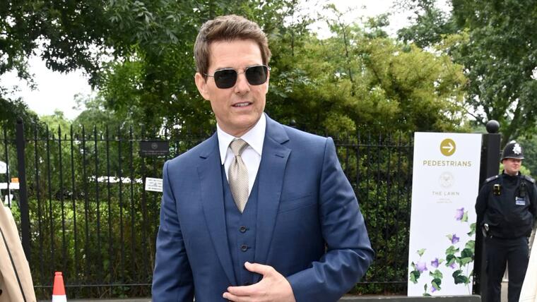 Tom Cruise en Wimbledon 2021