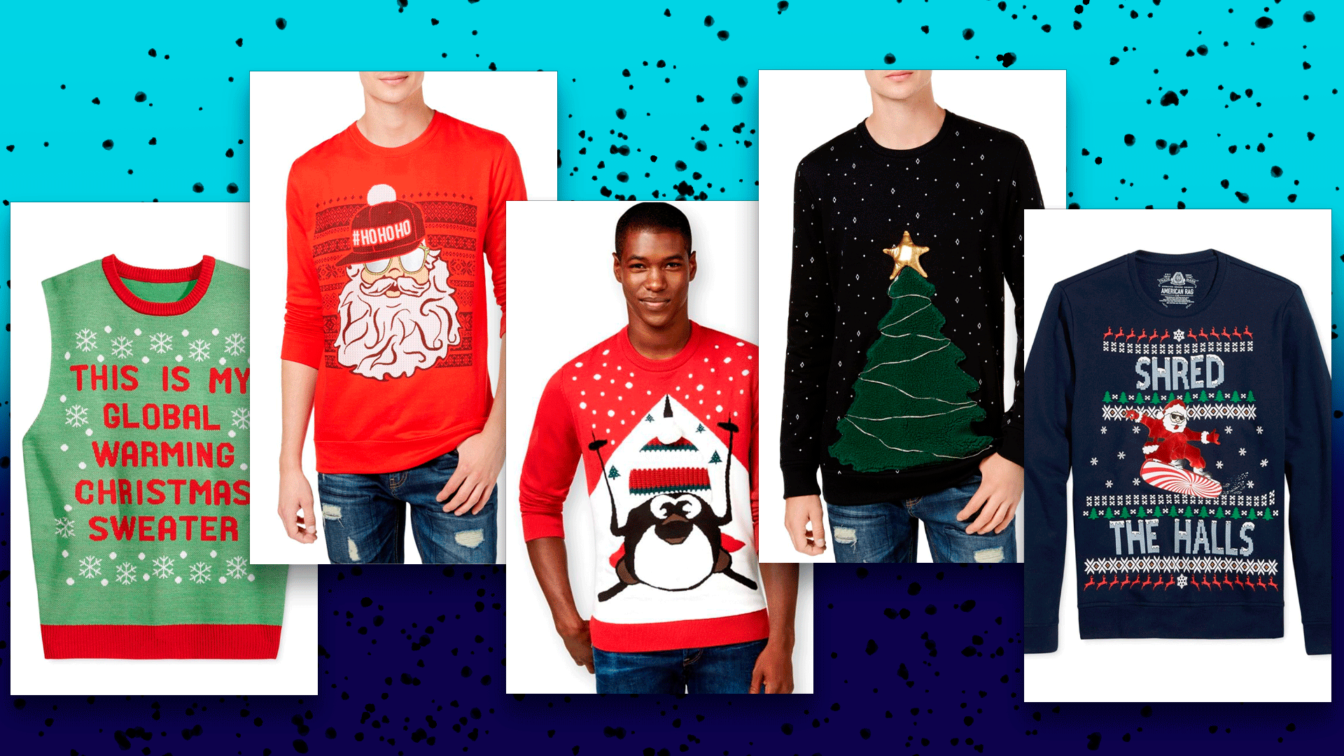 Ugly sweater: la moda que vas a querer llevar esta navidad-Apuesta por un diseño muy representativo y tradicional de la navidad que no te puede faltar si quieres vestirte muy festivo durante esta fecha