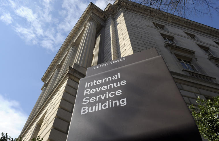 Edificio del IRS en Washington. 