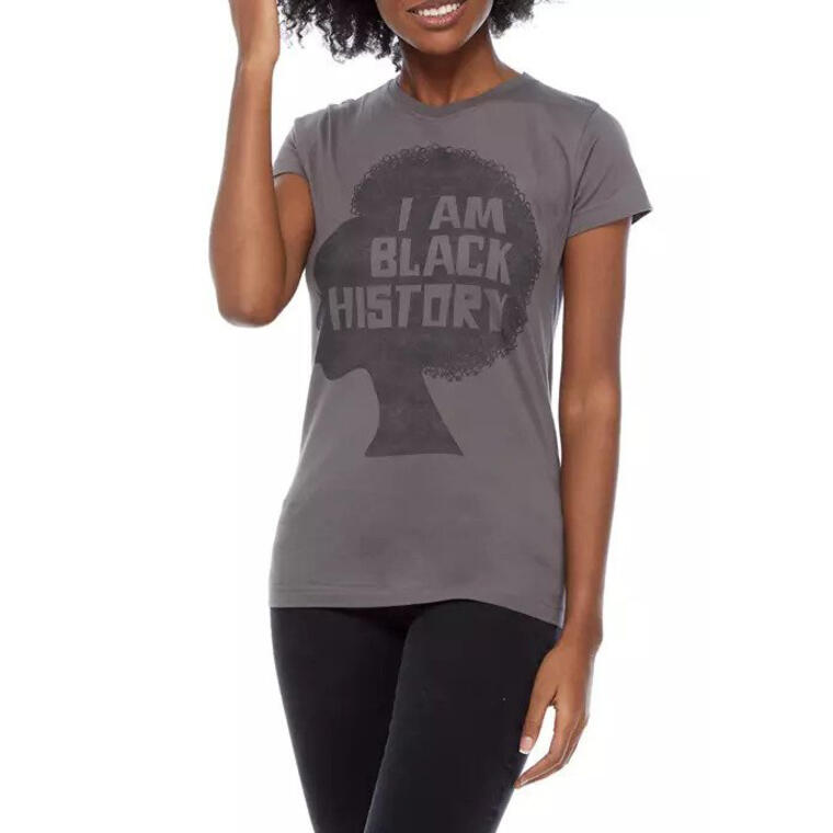 Junior's I AM BLACK HISTORY T-Shirt - Belk