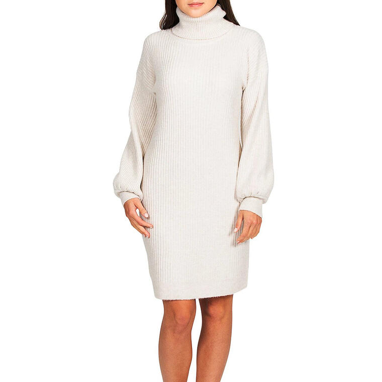 Juniors' Turtleneck Sweater Dress - Macy’s