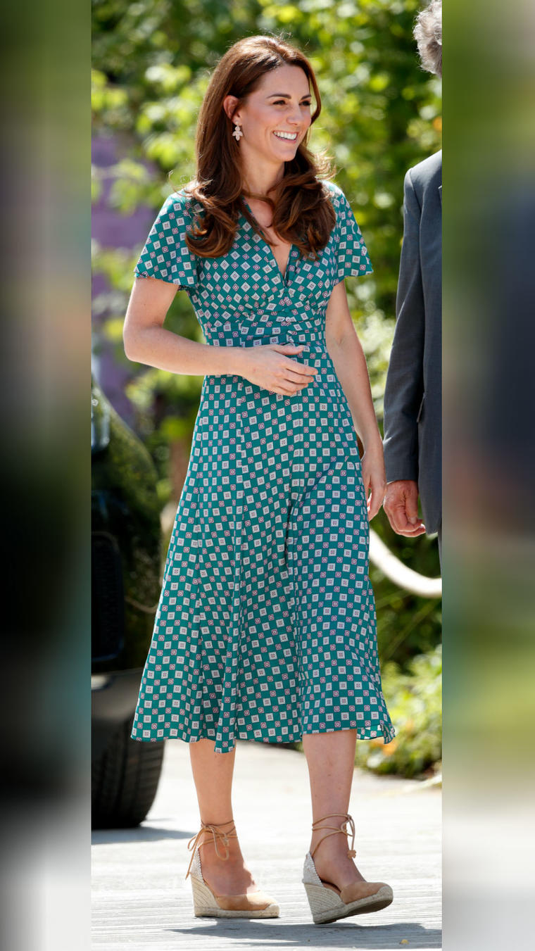 El vestido favorito de Kate Middleton, y los zapatos que no puede quitarse