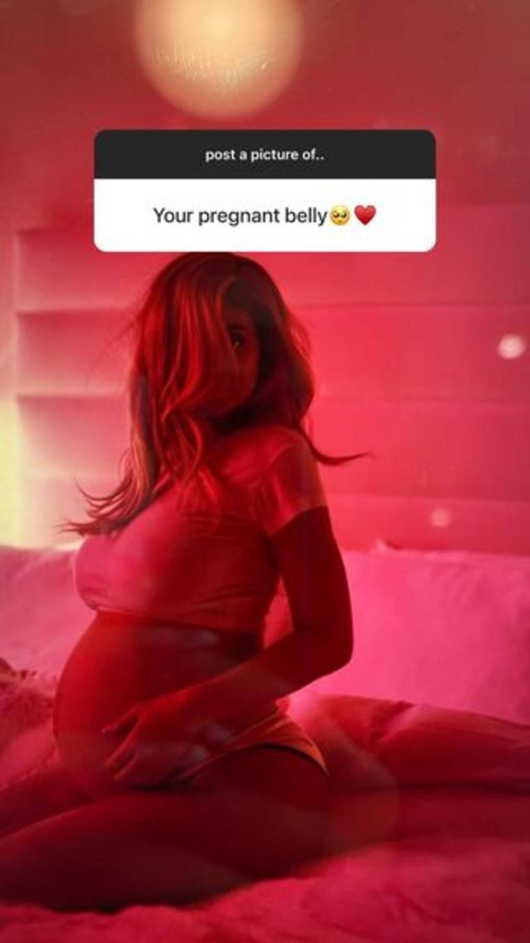 Kyle Jenner embarazada de Stormi Webster