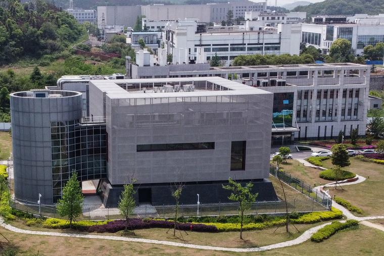 Vista aérea del laboratorio P4, en Instituto de Virología de Wuhan, China. 