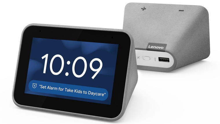 Lenovo Smart Clock with Google Assistant - Chalk- Walmart