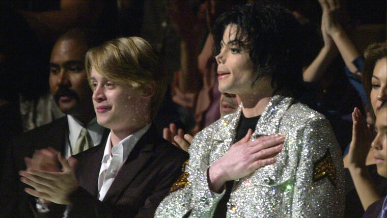 Macaulay Culkin y Michael Jackson