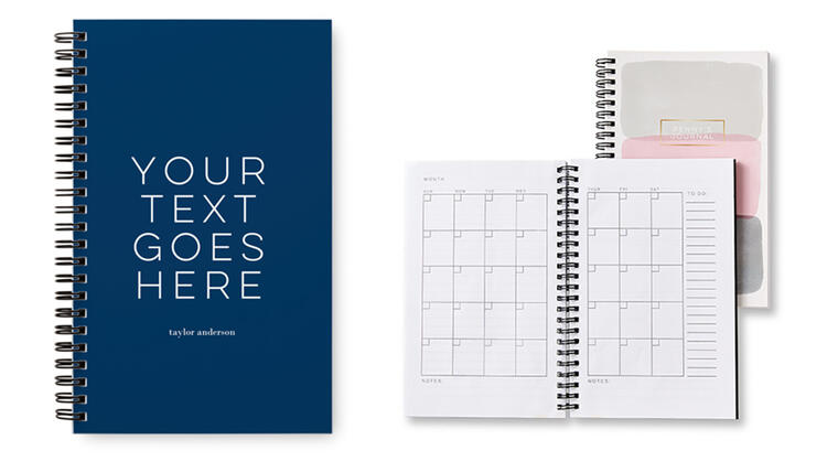 Make it yours monthly planner