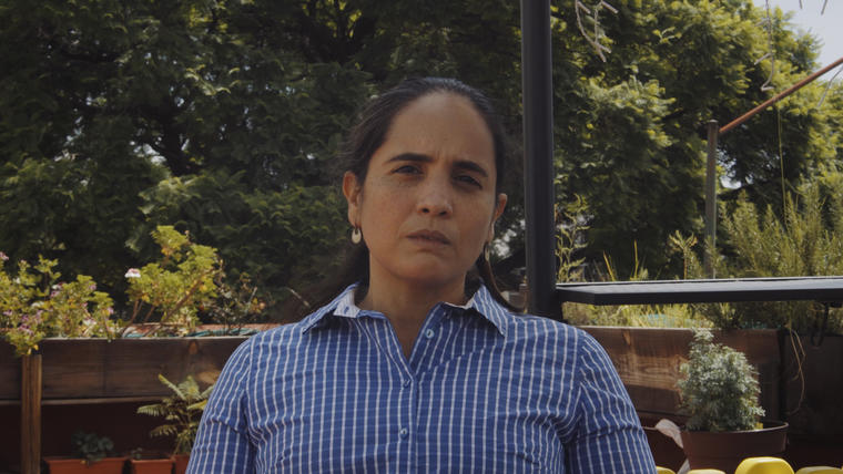 Marian Pérez Guerra, refugiada nicaragüense, radicada en México.