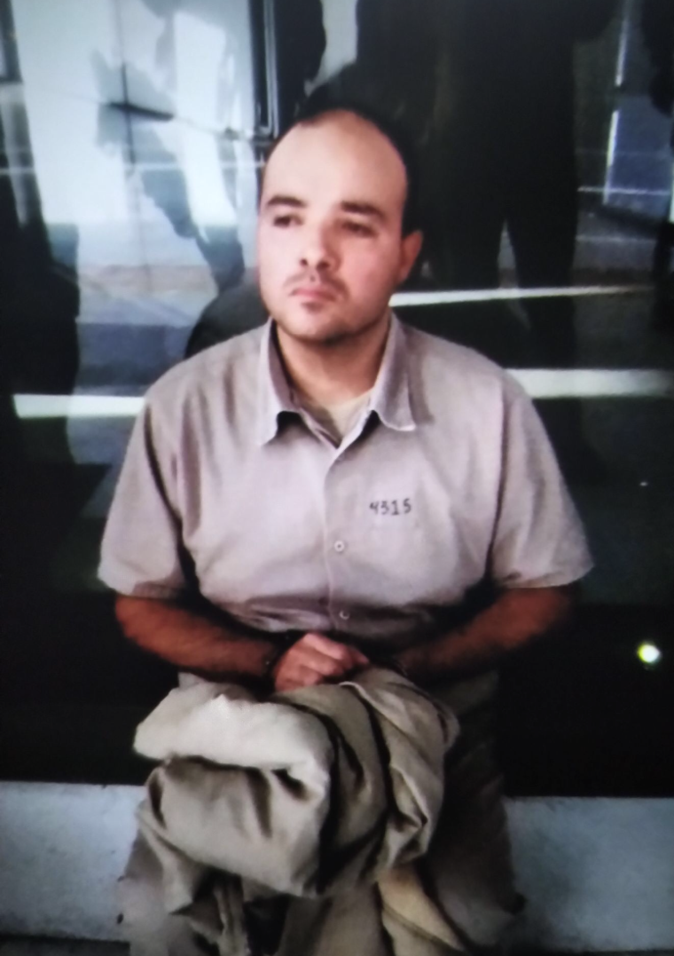  Ismael Zambada Imperial, 'El Mayito Gordo', el día de su extradición a EEUU