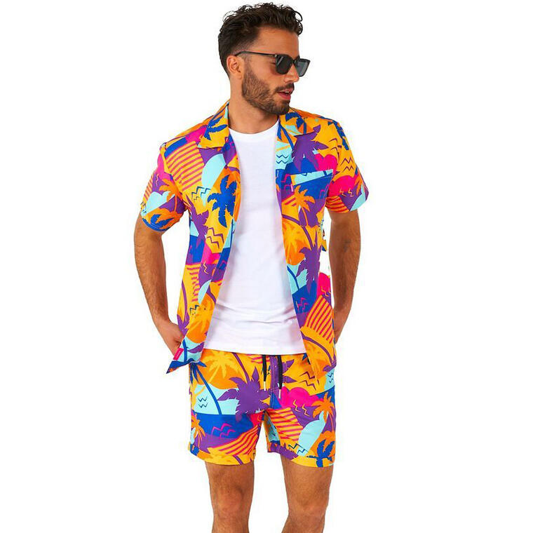 Men's OppoSuits Modern-Fit Summer Shirt & Shorts Set - Kohl’s