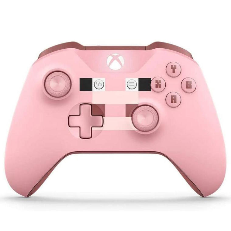 MICROSOFT Xbox ONE/PC Controller Wireless Minecraft Pig Pink Special Limited Edition [EU Import]- Sears
