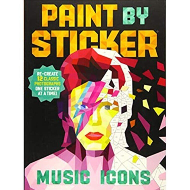 paint by sticker music icons - Walmart