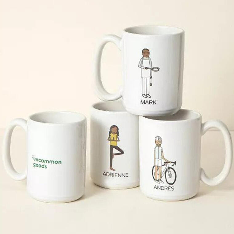 Personalized Hobby Mugs - Corporate Order - Uncommongoods