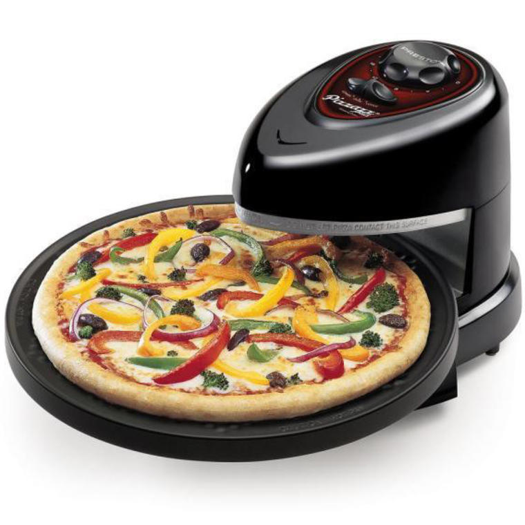 Pizzazz Plus Rotating Pizza Oven 1235 Watts with Built-In Timer - The Home Depot