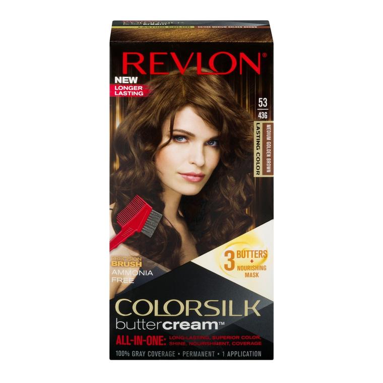Revlon ColorSilk Buttercream™ Hair Color - Medium Golden Brown -  Walmart