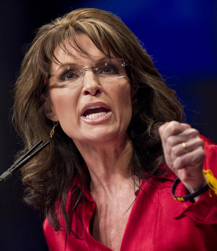 Sarah Palin en discurso