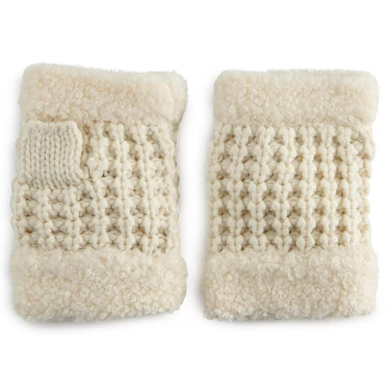 Sherpa Knit Fingerless Gloves - Kohl’s
