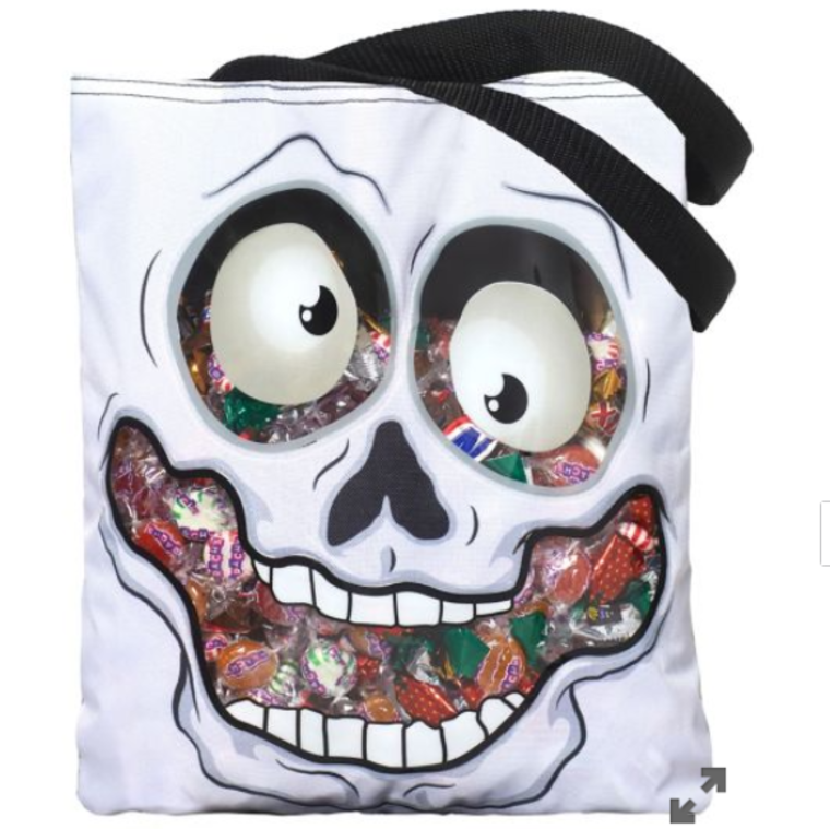 Skull Window Tote Bag - Spirit Halloween