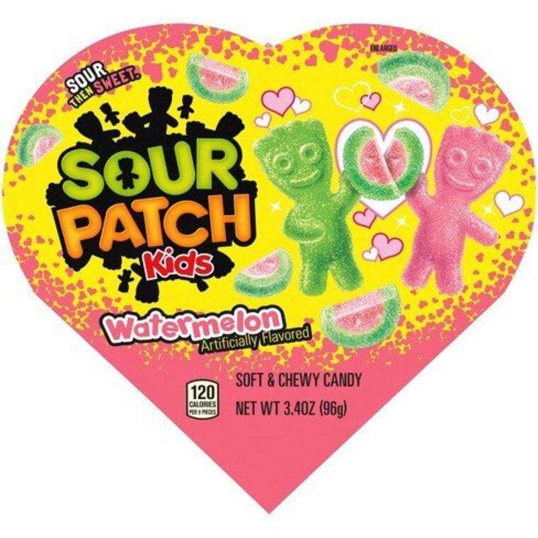 Sour Patch KidsWatermelon Valentines Heart3.4oz - Walgreens