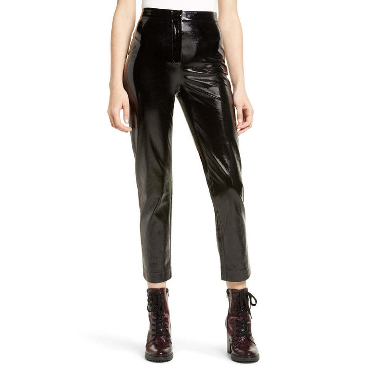 Straight Leg Faux Leather Pants - Nordstrom