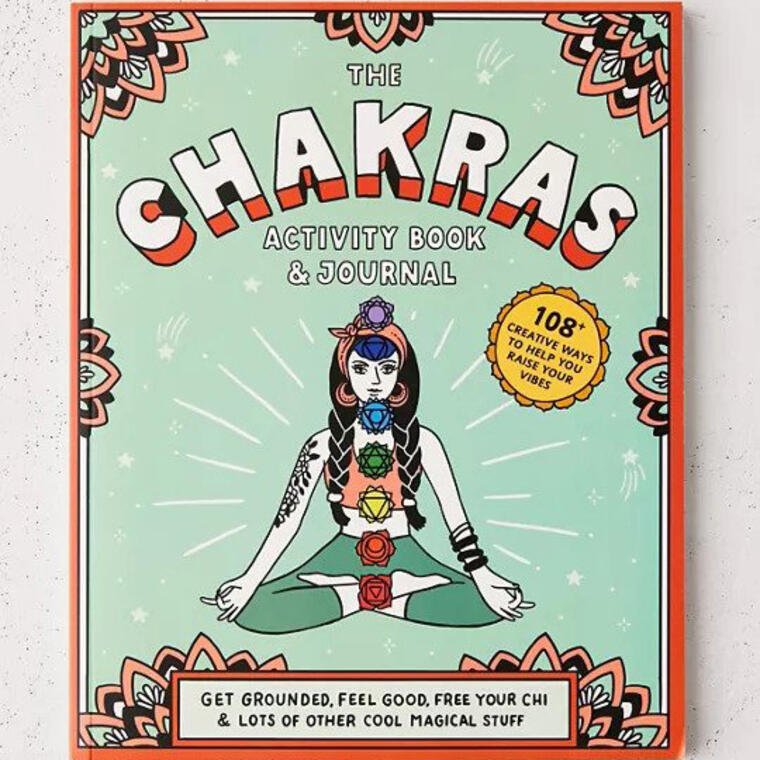 The Chakras Activity Book & Journal By Knock Knock - Urban Outfitters