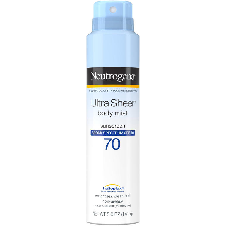 Ultra Sheer Lightweight Sunscreen Spray - Walmart
