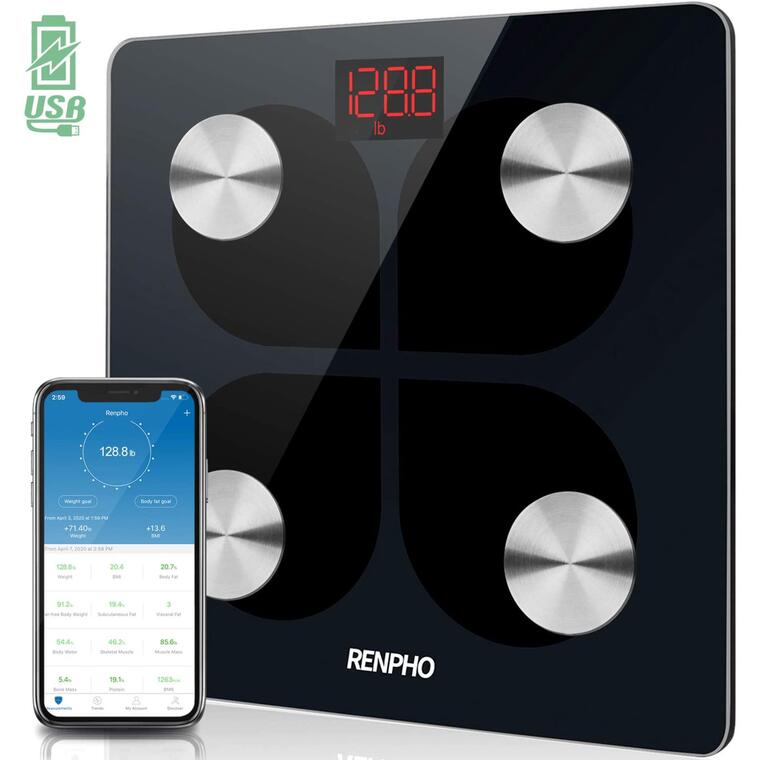 USB Rechargeable Body Weight Scale