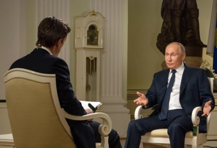 Putin se muestra desafiante durante una entrevista con NBC News 