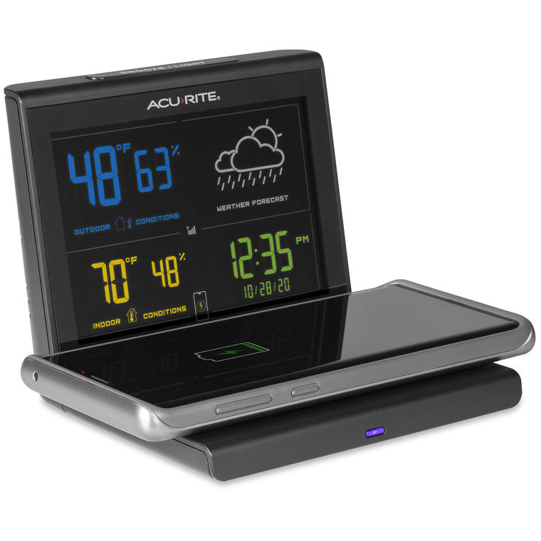 Weather Forecaster with Wireless Charging Pad - Walmart