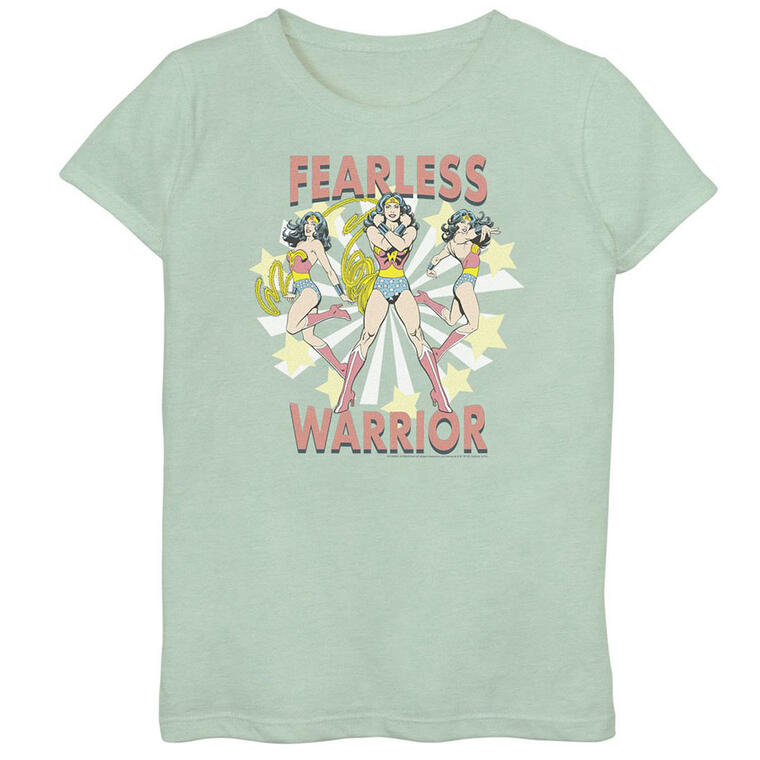 Wonder Woman Fearless Warrior Retro Graphic Tee - Kohl’s