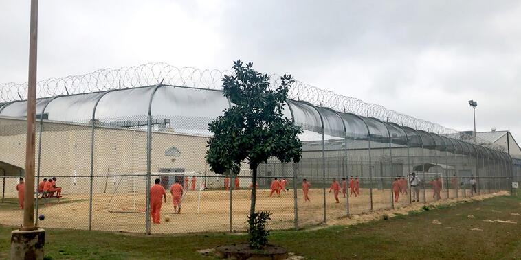 Centro de detención del condado de Irwin, el 20 de febrero de 2018. 