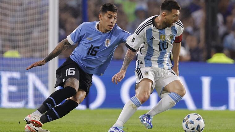 Highlights y goles: Argentina vs Uruguay 0-2
