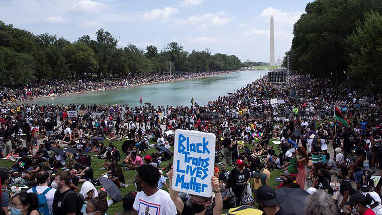 A 57 años del discurso de Martin Luther King marchan en Washington para  pedir justicia racial | Telemundo