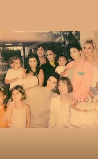 Foto familiar clan Kardashian
