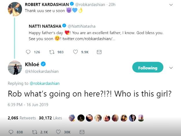 Resultado de imagen para rob kardashian y natti natasha