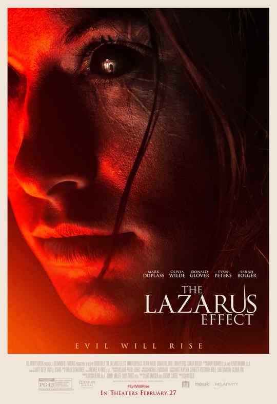 The Lazarus Effect póster.