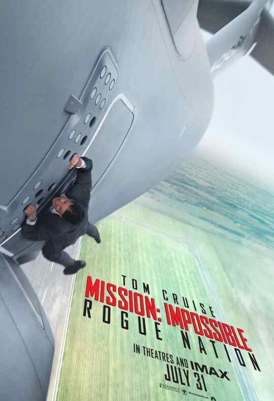 Póster de la película "Mission: Impossible - Rogue Nation".