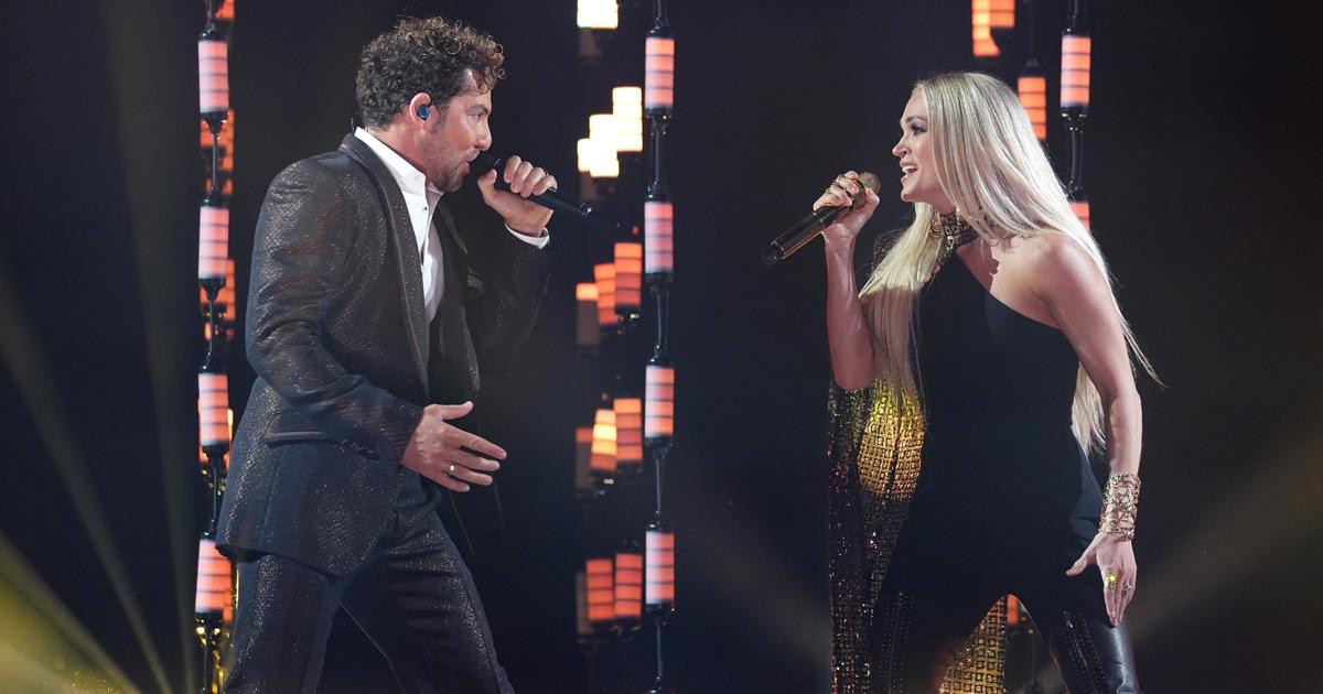 David Bisbal and Carrie Underwood shine with their voice